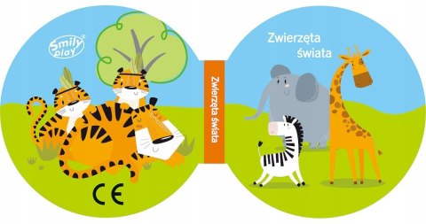 Smily Play Książeczka do kąpieli z piszczałką Zwierzęta