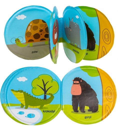 Smily Play Książeczka do kąpieli z piszczałką Zwierzęta