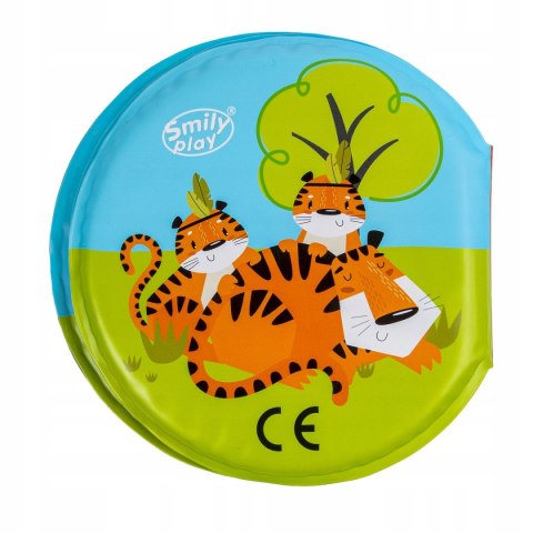 Smily Play Książeczka do kąpieli z piszczałką Zwierzęta