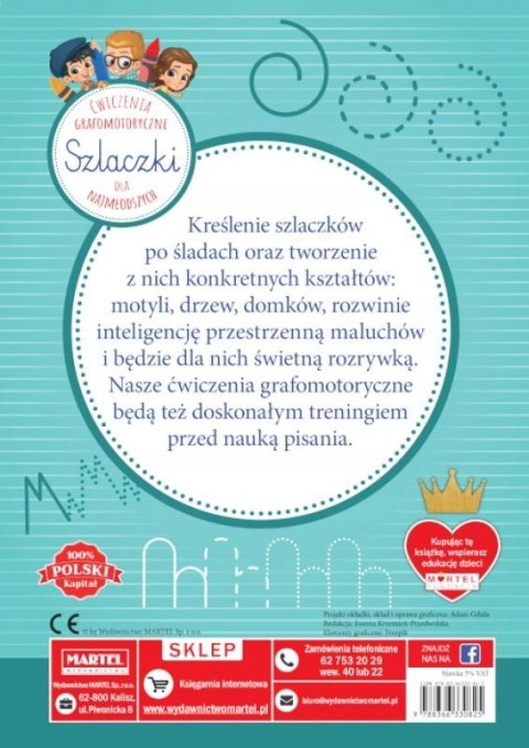 Szlaczki Ćwiczenia grafomotoryczne dla najmłodszych