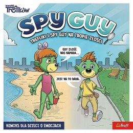 Trefliki i Spy Guy Na Tropie Złości Komiks o Emocjach
