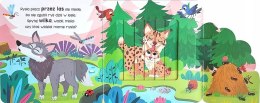 W Lesie Ruchome obrazki Aksjomat Magiczna Książeczka Wierszyki