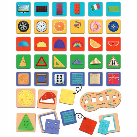 Walizeczka edukacyjna Montessori Łowca Kształtów Ludaticca