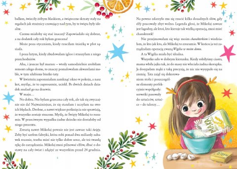 Wigilijny zakalec przygoda w zimowym lesie Książeczka Świąteczna Skrzat