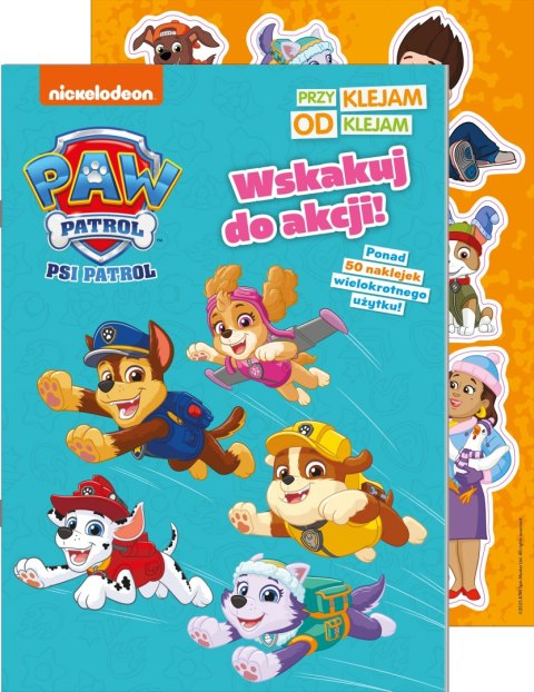 Wskakuj do akcji! Psi Patrol. Przyklejam Odklejam Naklejki