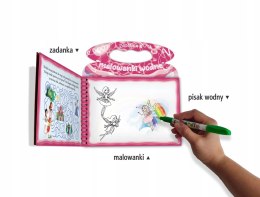 Zadanka i malowanki wodne z pisakiem wodnym Wróżki Skrzat