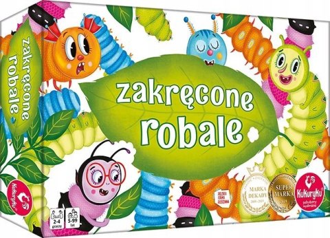 Zakręcone Robale Gra Planszowa Kukuryku Rodzinna