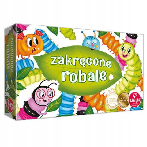 Zakręcone Robale Gra Planszowa Kukuryku Rodzinna