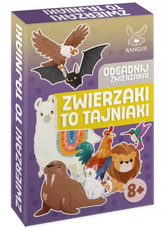 Zwierzaki to tajniaki Kangur Odgadnij Zwierzaka 8+