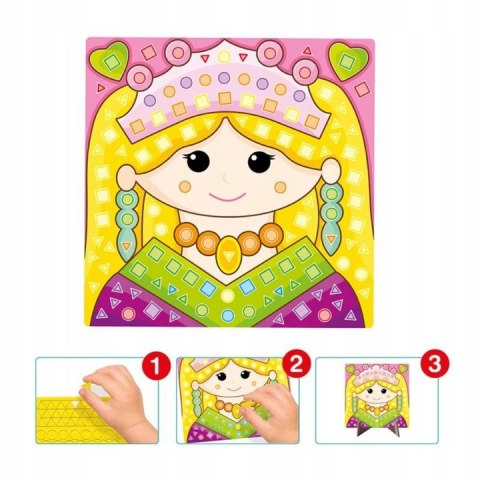 Baśnie Piankowa wyklejanka Zręczna Rączka Askato Wyklejanki Bajki