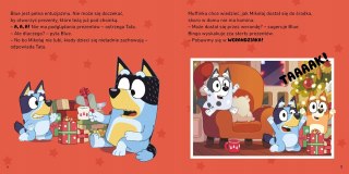 Bluey Mikołaj Werandziak. Moja czytanka Świąteczna Bajka Bajeczka