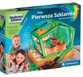 Clementoni Moja Pierwsza Szklarnia Uprawa Roślin 50861 Zestaw Edukacyjny 7+