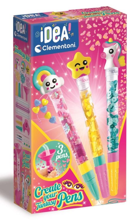 Clementoni Zestaw Mini Fabryka Fantazyjnych Długopisów 18831