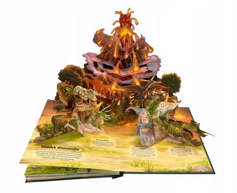książka edukacyjna o dinozaurach dla dzieci