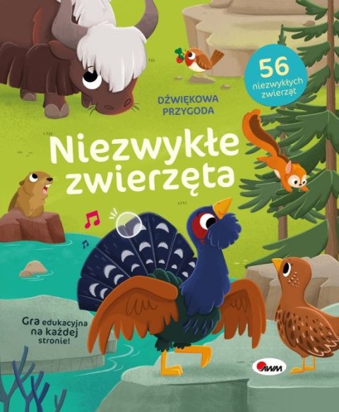 Dźwiękowa przygoda Niezwykłe zwierzęta 56 niezwykłych Zwierząt Dźwiękowa