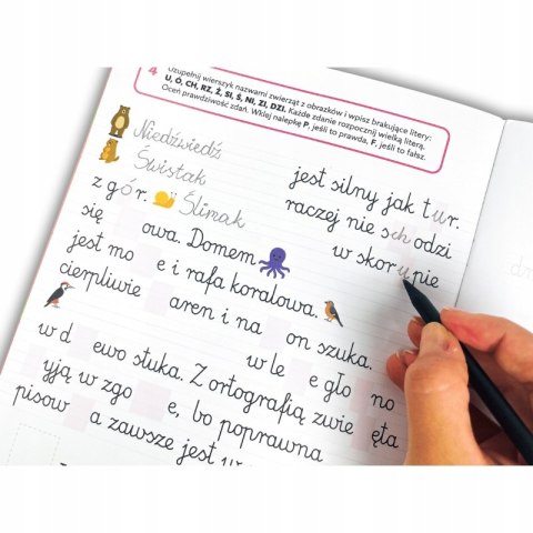 EDUseria Dyktanda Ćwiczenia Kapitan Nauka