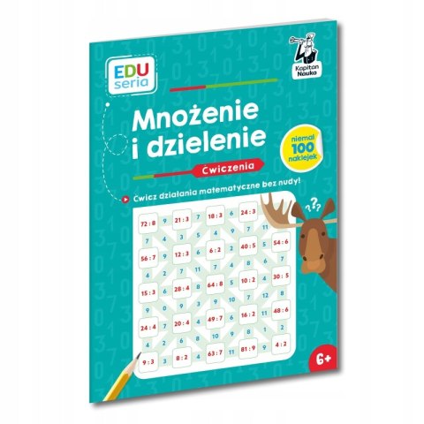 EDUseria Mnożenie i dzielenie Ćwiczenia Kapitan Nauka 6+