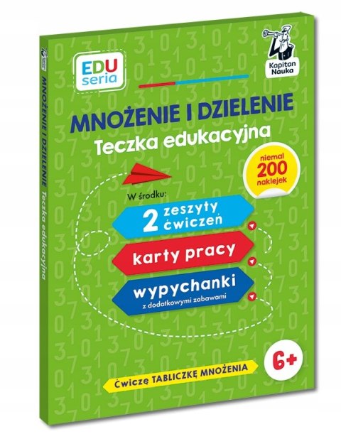 EDUseria Mnożenie i dzielenie Teczka edukacyjna 6+ Kapitan Nauka