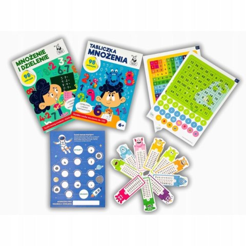 EDUseria Mnożenie i dzielenie Teczka edukacyjna 6+ Kapitan Nauka