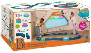 Falista Ścieżka Senosryczna do balansowania z efektami muzycznymi B. Toys