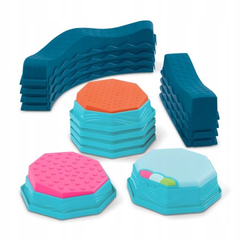 Falista Ścieżka Senosryczna do balansowania z efektami muzycznymi B. Toys