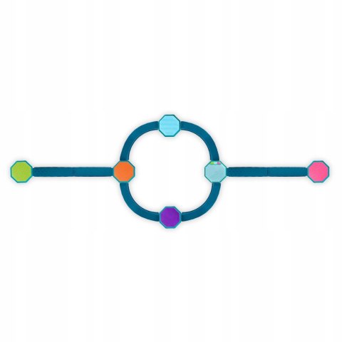 Falista Ścieżka Senosryczna do balansowania z efektami muzycznymi B. Toys