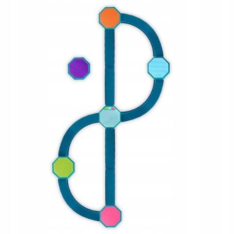 Falista Ścieżka Senosryczna do balansowania z efektami muzycznymi B. Toys