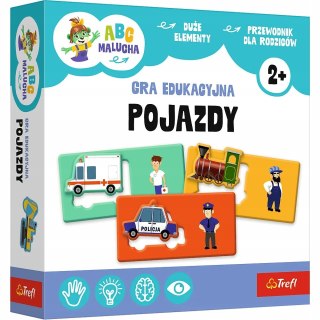Gra Edukacyjna ABC Malucha Pojazdy Trefl 2+ dla dwulatka