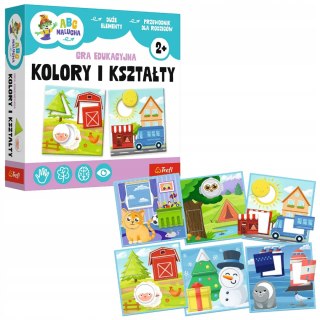 Gra Edukacyjna Kolory i Kształty ABC Malucha Trefl