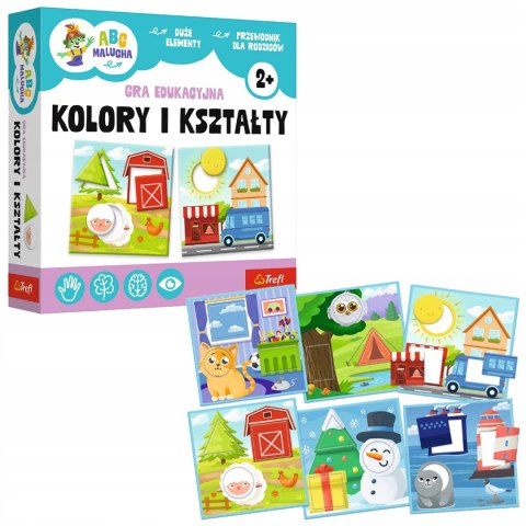 Gra Edukacyjna Kolory i Kształty ABC Malucha Trefl