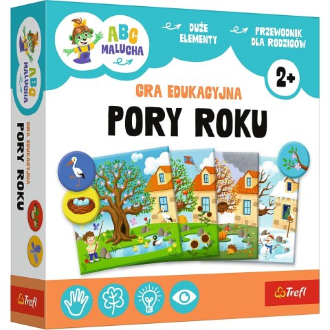 Gra Edukacyjna Pory Roku ABC Malucha Trefl dla dwulatka 2+