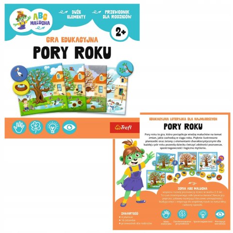 Gra Edukacyjna Pory Roku ABC Malucha Trefl dla dwulatka 2+