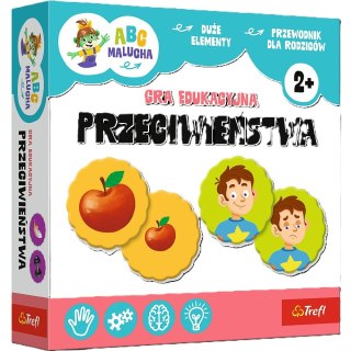 Gra Edukacyjna dwulatka Przeciwieństwa ABC Malucha Trefl 2+