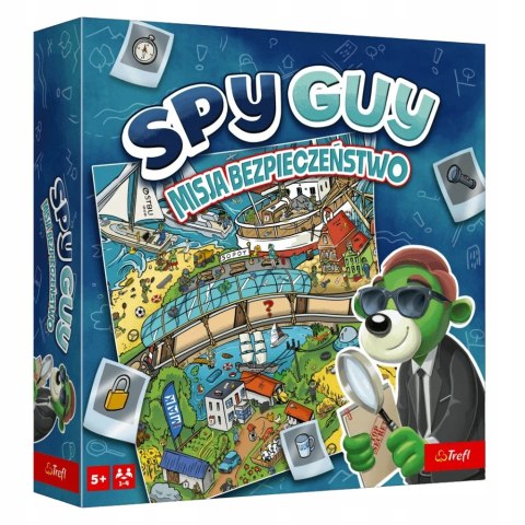Gra Planszowa Spy Guy Misja Bezpieczeństwa Trefl