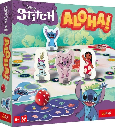 Gra Planszowa rodzinna Lilo i Stitch, Aloha! Trefl Disney
