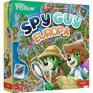 Gra Planszowa rodzinna Spy Guy Europa Rodzina Treflików Trefl 7+