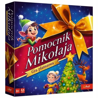 Gra Świąteczna planszowa Pomocnik Mikołaja Trefl 5+