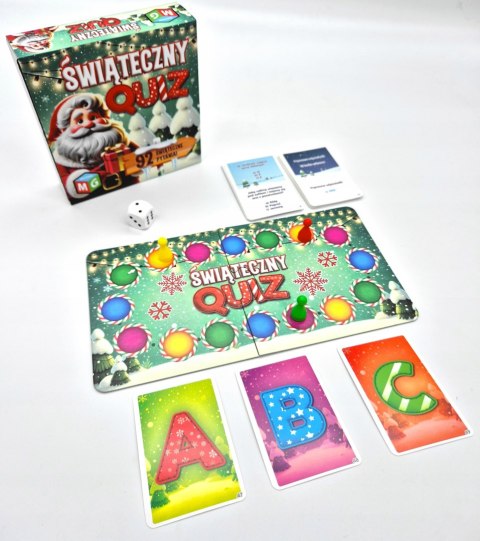 Gra planszowa Gra rodzinny quiz świąteczny Multigra
