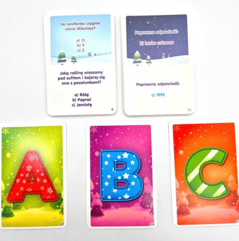 Gra planszowa Gra rodzinny quiz świąteczny Multigra