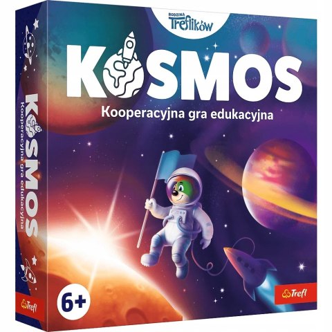 Gra planszowa Kooperacyjna gra edukacyjna Kosmos Rodzina Treflików Trefl 6+