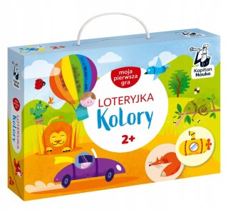 Gra planszowa Moja pierwsza gra Loteryjka Kolory Edgard