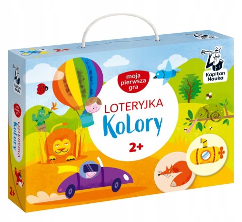 Gra planszowa Moja pierwsza gra Loteryjka Kolory Edgard