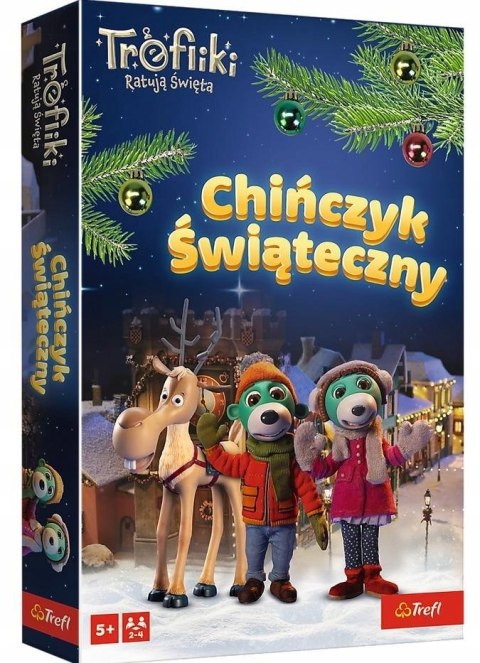 Gra planszowa Świąteczna Chińczyk Święta z Rodziną Treflików