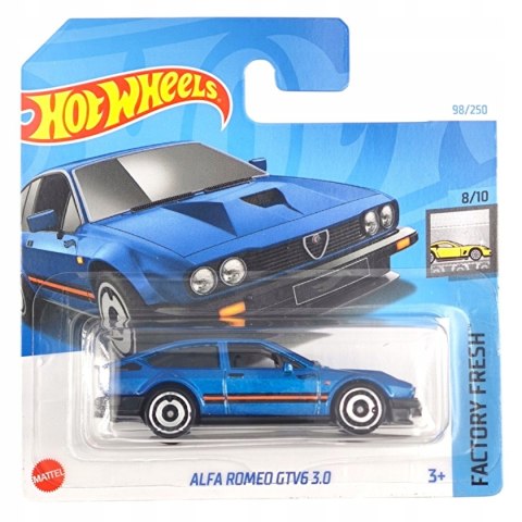 Hot Wheels Alfa Romeo GTV6 3.0 HTF13 Factory Fresh Niebieski