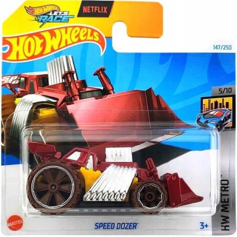 Hot Wheels HTF03 Speed Dozer HW Metro Spychacz