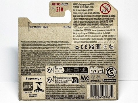 Hot Wheels HTF03 Speed Dozer HW Metro Spychacz