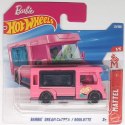 Hot Wheels JJH96 Barbie Dream Camper Różowy Kolekcjonerski Kamper