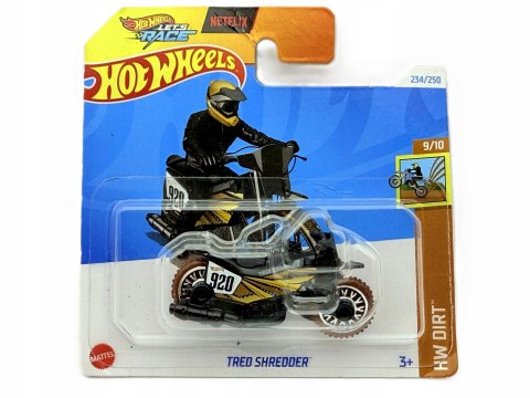 Hot Wheels Tred Shredder Motocykl HTB31 Resoraki Czarny