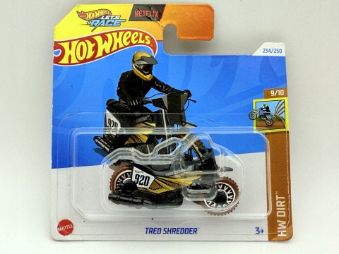 Hot Wheels Tred Shredder Motocykl HTB31 Resoraki Czarny