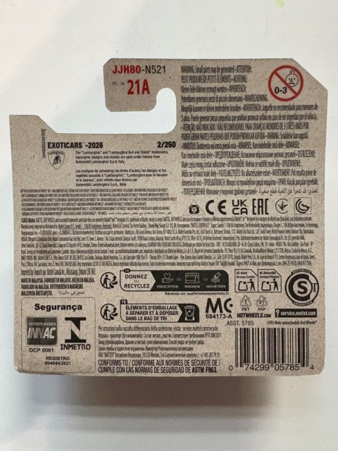 Hot Wheelss JJH80 '16 Lamborghini Centenario Roadster Case A 2026